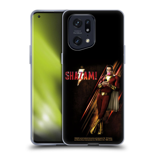 Shazam! 2019 Movie Character Art Poster Soft Gel Case for OPPO Find X5 Pro