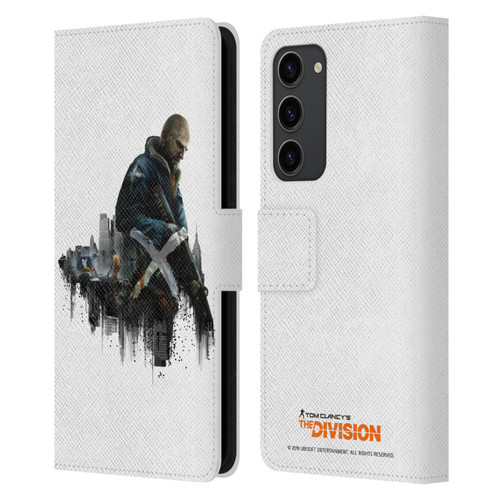 Tom Clancy's The Division Factions Rikers Leather Book Wallet Case Cover For Samsung Galaxy S23+ 5G