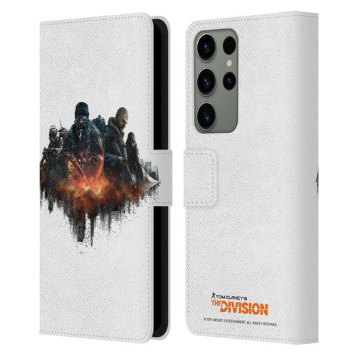 Tom Clancy's The Division Factions Group Leather Book Wallet Case Cover For Samsung Galaxy S23 Ultra 5G