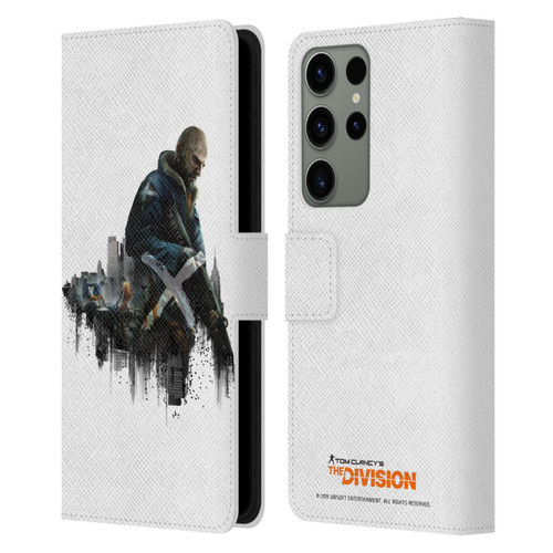 Tom Clancy's The Division Factions Rikers Leather Book Wallet Case Cover For Samsung Galaxy S23 Ultra 5G