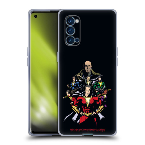 Shazam! 2019 Movie Character Art Family and Sivanna Soft Gel Case for OPPO Reno 4 Pro 5G