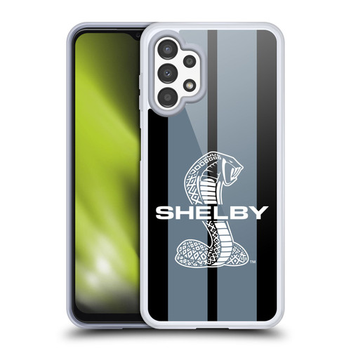 Shelby Car Graphics Gray Soft Gel Case for Samsung Galaxy A13 (2022)