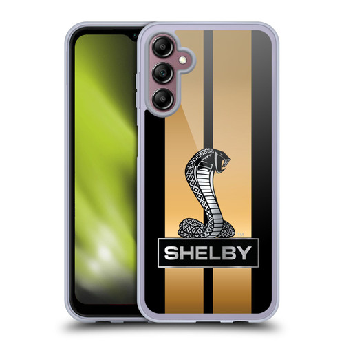 Shelby Car Graphics Gold Soft Gel Case for Samsung Galaxy A14 5G
