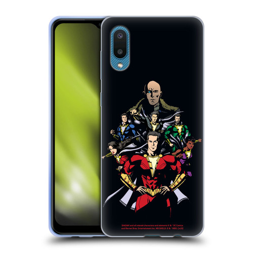 Shazam! 2019 Movie Character Art Family and Sivanna Soft Gel Case for Samsung Galaxy A02/M02 (2021)