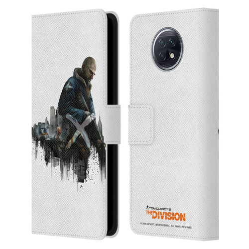 Tom Clancy's The Division Factions Rikers Leather Book Wallet Case Cover For Xiaomi Redmi Note 9T 5G