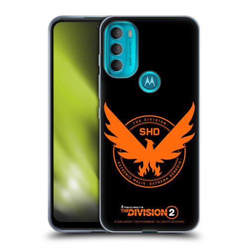 Tom Clancy's The Division 2 Logo Art Phoenix Soft Gel Case for Motorola Moto G71 5G