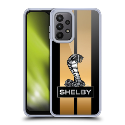 Shelby Car Graphics Gold Soft Gel Case for Samsung Galaxy A23 / 5G (2022)