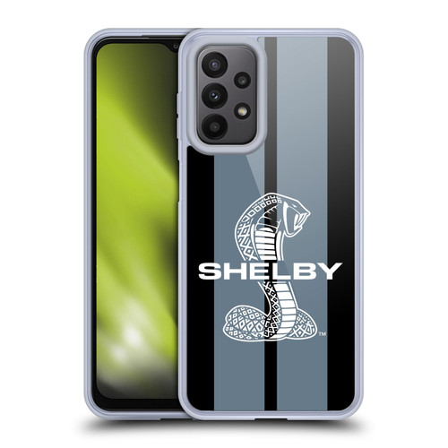 Shelby Car Graphics Gray Soft Gel Case for Samsung Galaxy A23 / 5G (2022)