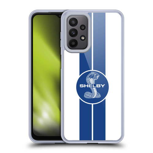 Shelby Car Graphics 1965 427 S/C White Soft Gel Case for Samsung Galaxy A23 / 5G (2022)