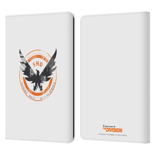 Tom Clancy's The Division Key Art Logo White Leather Book Wallet Case Cover For Amazon Kindle Paperwhite 1 / 2 / 3