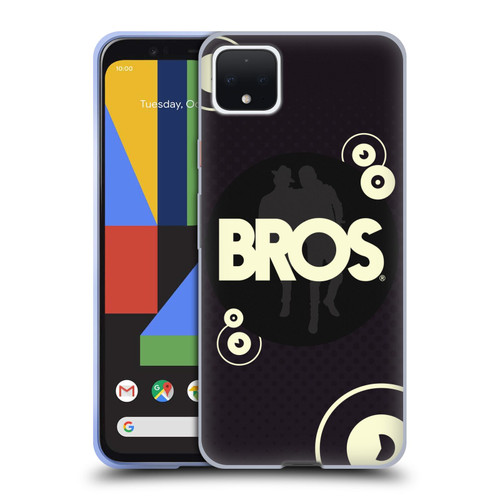BROS Logo Art Retro Soft Gel Case for Google Pixel 4 XL