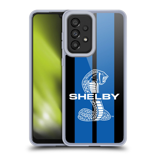Shelby Car Graphics Blue Soft Gel Case for Samsung Galaxy A33 5G (2022)