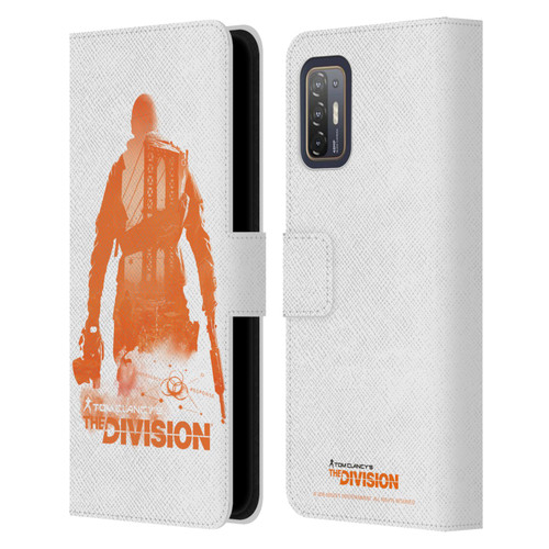 Tom Clancy's The Division Key Art Character 3 Leather Book Wallet Case Cover For HTC Desire 21 Pro 5G