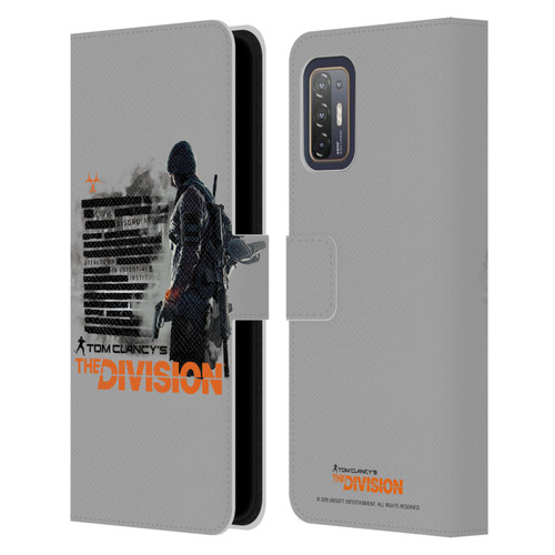 Tom Clancy's The Division Key Art Character Leather Book Wallet Case Cover For HTC Desire 21 Pro 5G