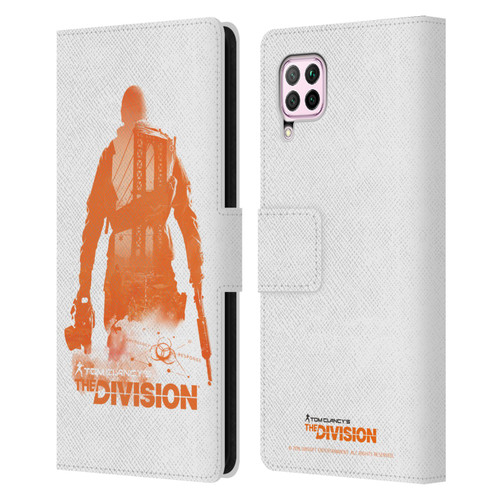 Tom Clancy's The Division Key Art Character 3 Leather Book Wallet Case Cover For Huawei Nova 6 SE / P40 Lite