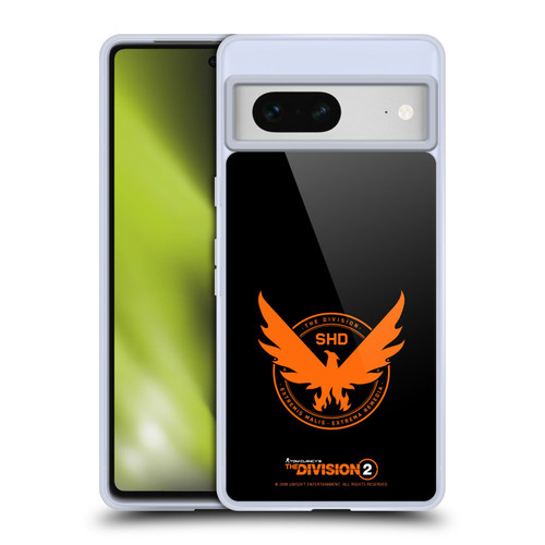 Tom Clancy's The Division 2 Logo Art Phoenix Soft Gel Case for Google Pixel 7