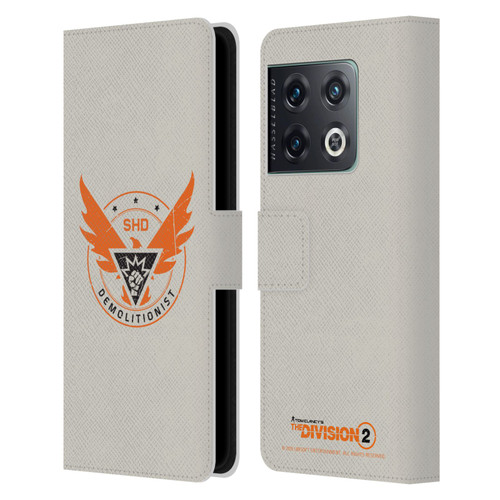 Tom Clancy's The Division 2 Logo Art Demolitionist Leather Book Wallet Case Cover For OnePlus 10 Pro