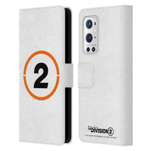 Tom Clancy's The Division 2 Logo Art Ring 2 Leather Book Wallet Case Cover For OnePlus 9 Pro