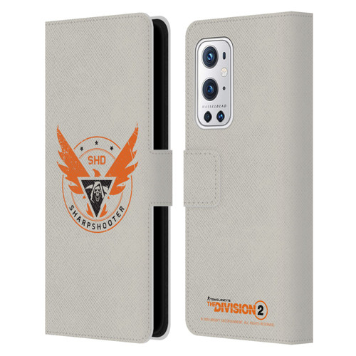 Tom Clancy's The Division 2 Logo Art Sharpshooter Leather Book Wallet Case Cover For OnePlus 9 Pro