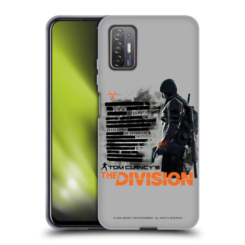 Tom Clancy's The Division Key Art Character Soft Gel Case for HTC Desire 21 Pro 5G