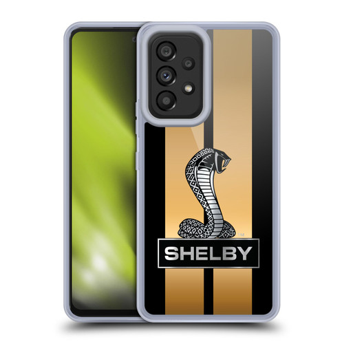 Shelby Car Graphics Gold Soft Gel Case for Samsung Galaxy A53 5G (2022)