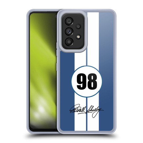 Shelby Car Graphics 1965 427 S/C Blue Soft Gel Case for Samsung Galaxy A53 5G (2022)