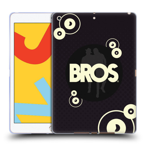 BROS Logo Art Retro Soft Gel Case for Apple iPad 10.2 2019/2020/2021