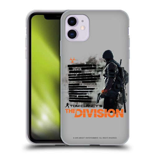 Tom Clancy's The Division Key Art Character Soft Gel Case for Apple iPhone 11