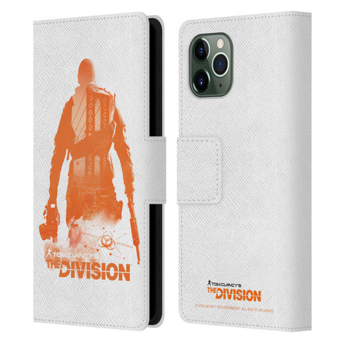 Tom Clancy's The Division Key Art Character 3 Leather Book Wallet Case Cover For Apple iPhone 11 Pro