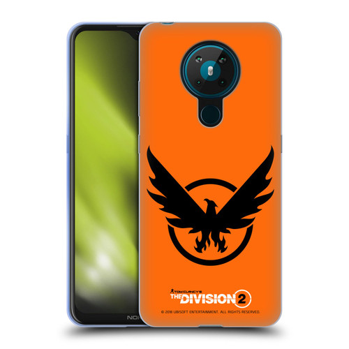 Tom Clancy's The Division 2 Logo Art Phoenix 2 Soft Gel Case for Nokia 5.3