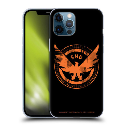 Tom Clancy's The Division Key Art Logo Black Soft Gel Case for Apple iPhone 12 Pro Max