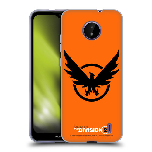 Tom Clancy's The Division 2 Logo Art Phoenix 2 Soft Gel Case for Nokia C10 / C20