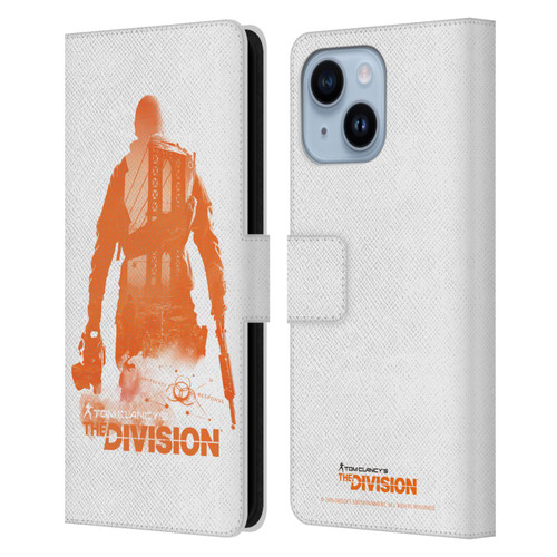 Tom Clancy's The Division Key Art Character 3 Leather Book Wallet Case Cover For Apple iPhone 14 Plus