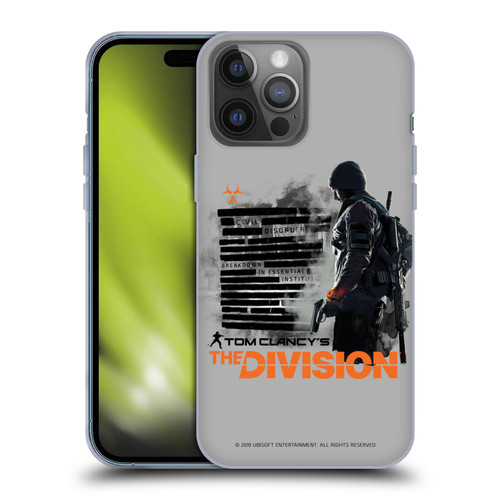 Tom Clancy's The Division Key Art Character Soft Gel Case for Apple iPhone 14 Pro Max