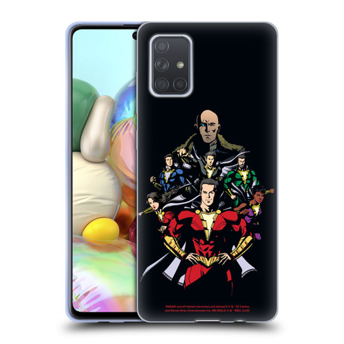 Shazam! 2019 Movie Character Art Family and Sivanna Soft Gel Case for Samsung Galaxy A71 (2019)