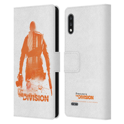 Tom Clancy's The Division Key Art Character 3 Leather Book Wallet Case Cover For LG K22