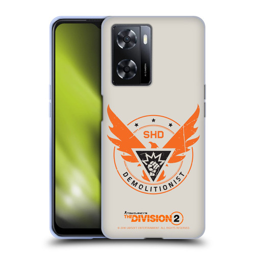 Tom Clancy's The Division 2 Logo Art Demolitionist Soft Gel Case for OPPO A57s
