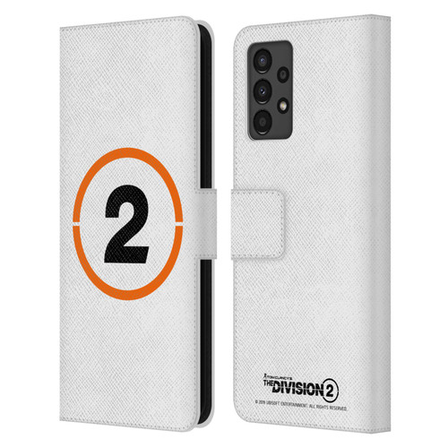 Tom Clancy's The Division 2 Logo Art Ring 2 Leather Book Wallet Case Cover For Samsung Galaxy A13 (2022)