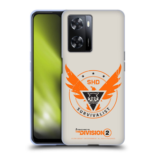 Tom Clancy's The Division 2 Logo Art Survivalist Soft Gel Case for OPPO A57s