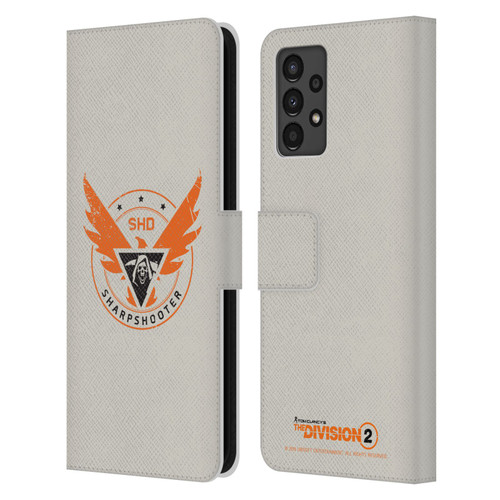 Tom Clancy's The Division 2 Logo Art Sharpshooter Leather Book Wallet Case Cover For Samsung Galaxy A13 (2022)