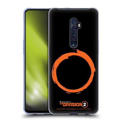 Tom Clancy's The Division 2 Logo Art Ring Soft Gel Case for OPPO Reno 2