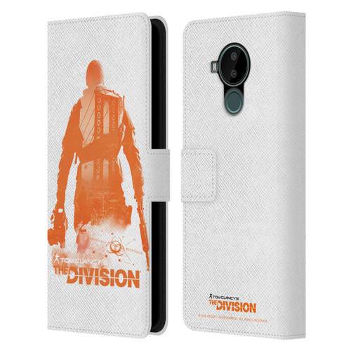 Tom Clancy's The Division Key Art Character 3 Leather Book Wallet Case Cover For Nokia C30