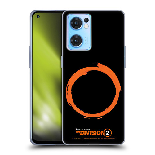 Tom Clancy's The Division 2 Logo Art Ring Soft Gel Case for OPPO Reno7 5G / Find X5 Lite