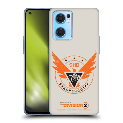 Tom Clancy's The Division 2 Logo Art Sharpshooter Soft Gel Case for OPPO Reno7 5G / Find X5 Lite