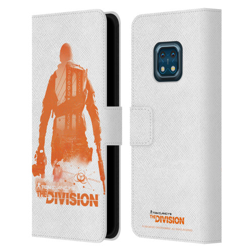 Tom Clancy's The Division Key Art Character 3 Leather Book Wallet Case Cover For Nokia XR20