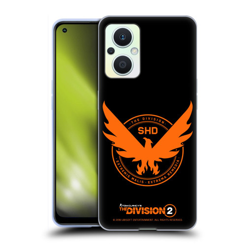 Tom Clancy's The Division 2 Logo Art Phoenix Soft Gel Case for OPPO Reno8 Lite