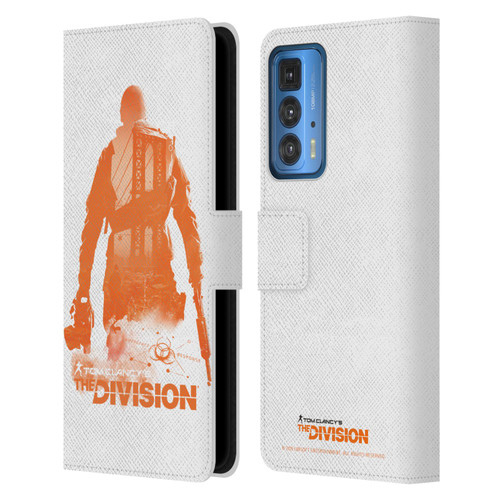 Tom Clancy's The Division Key Art Character 3 Leather Book Wallet Case Cover For Motorola Edge 20 Pro