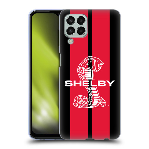 Shelby Car Graphics Red Soft Gel Case for Samsung Galaxy M33 (2022)