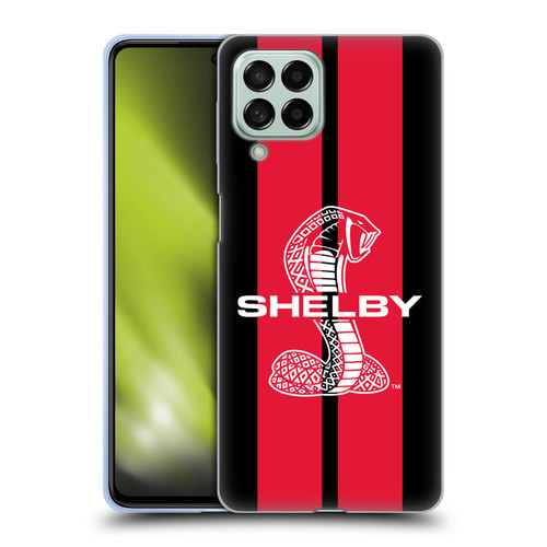 Shelby Car Graphics Red Soft Gel Case for Samsung Galaxy M53 (2022)