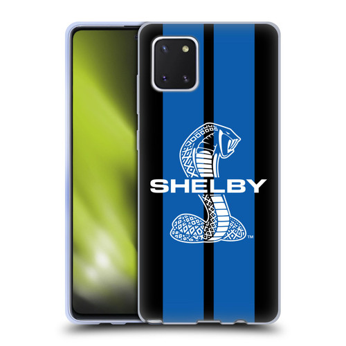 Shelby Car Graphics Blue Soft Gel Case for Samsung Galaxy Note10 Lite